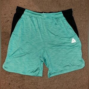 Reebok Men's Teal and Black Shorts size 2XL